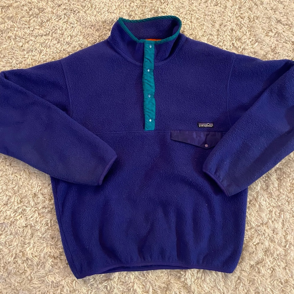 Vintage Patagonia Synchilla Snap-T Pullover M